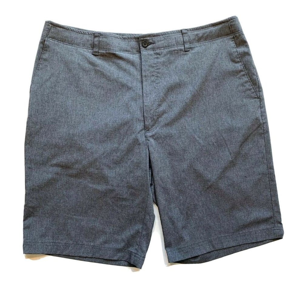 Jack Nicklaus Performance Golf Shorts Mens 38‎ Stretch Waist Breathable Gray NEW